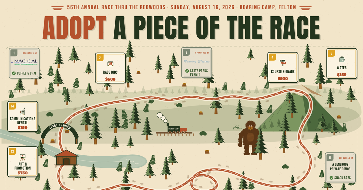 Race Thru the Redwoods - Kids Race