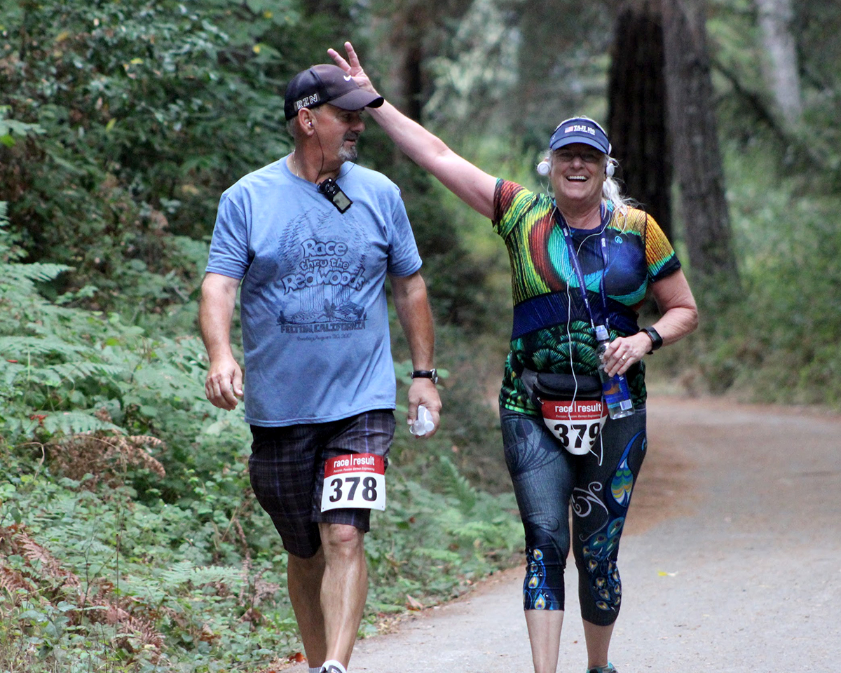 Runners On Course