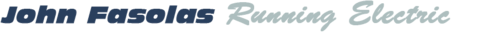 John Fasolas Running Electric logo